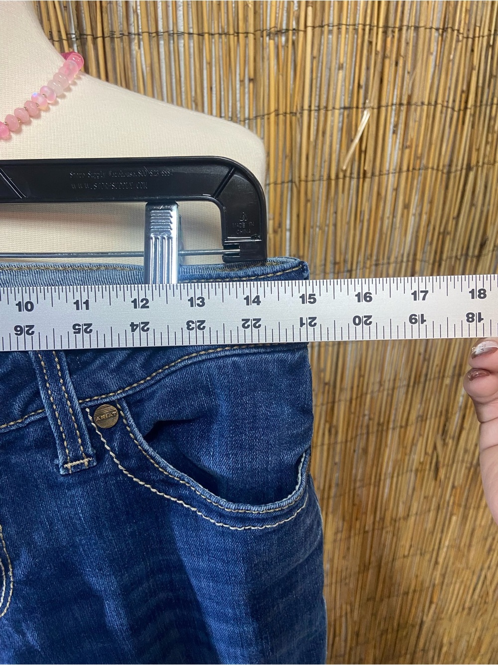 Ariat Mid Rise Trouser Jeans Women’s Size 29R Bootcut Western Denim Blue - Picture 7 of 16